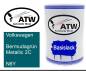 Preview: Volkswagen, Bermudagrün Metallic 2C, N6Y: 500ml Lackdose, von ATW Autoteile West.